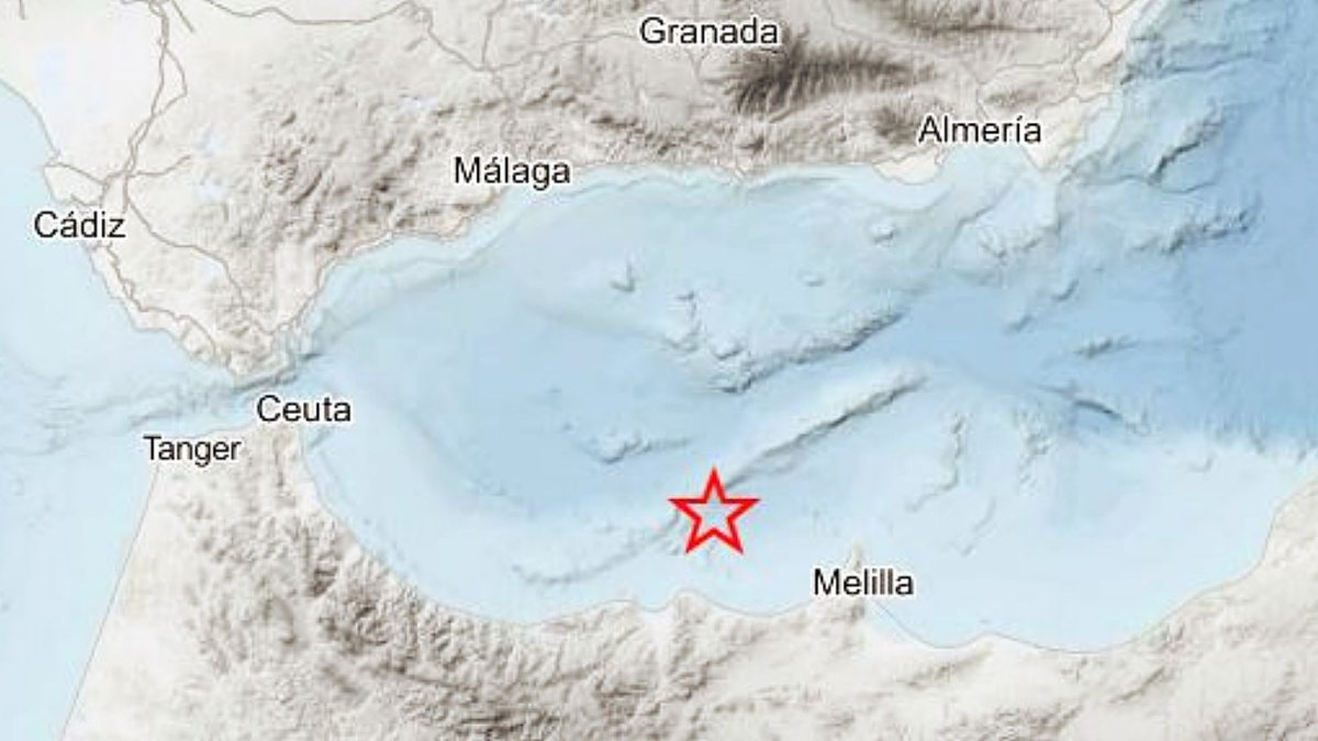 Epicentro del terremoto.