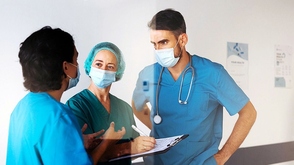 Enfermeros. Foto de Archivo.