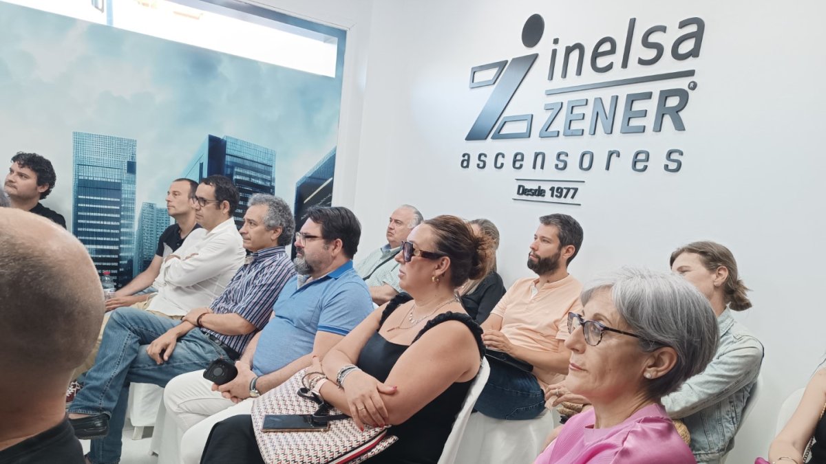 Asistentes a la formación del Colegio de Administradores de Fincas de Almería.