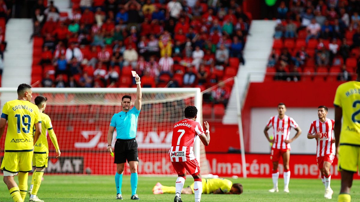 Ramazani se marchó antes de lo esperado del Almería.