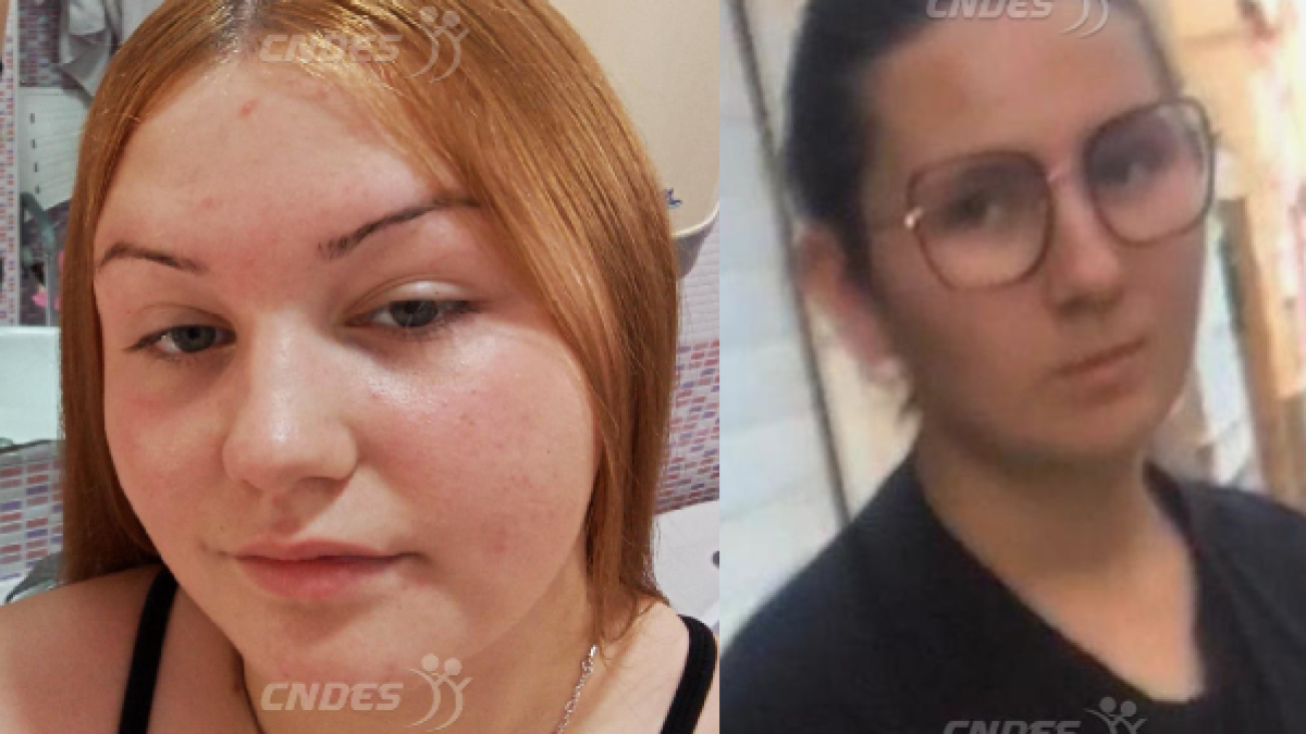 Las dos jóvenes desaparecidas.