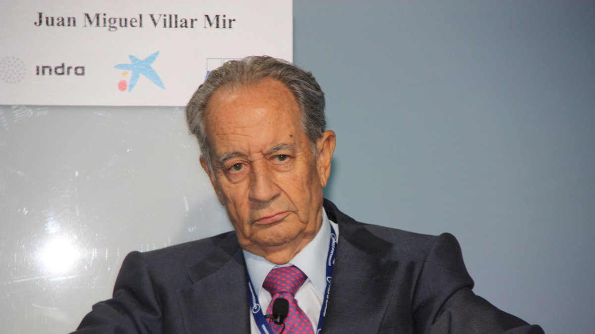 El veterano empresario y exministro Villar Mir.