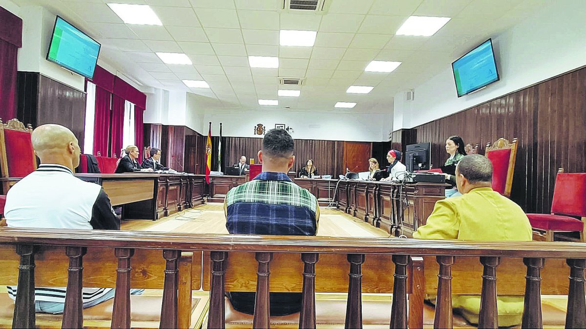 Celebración de la primera sesión del juicio.