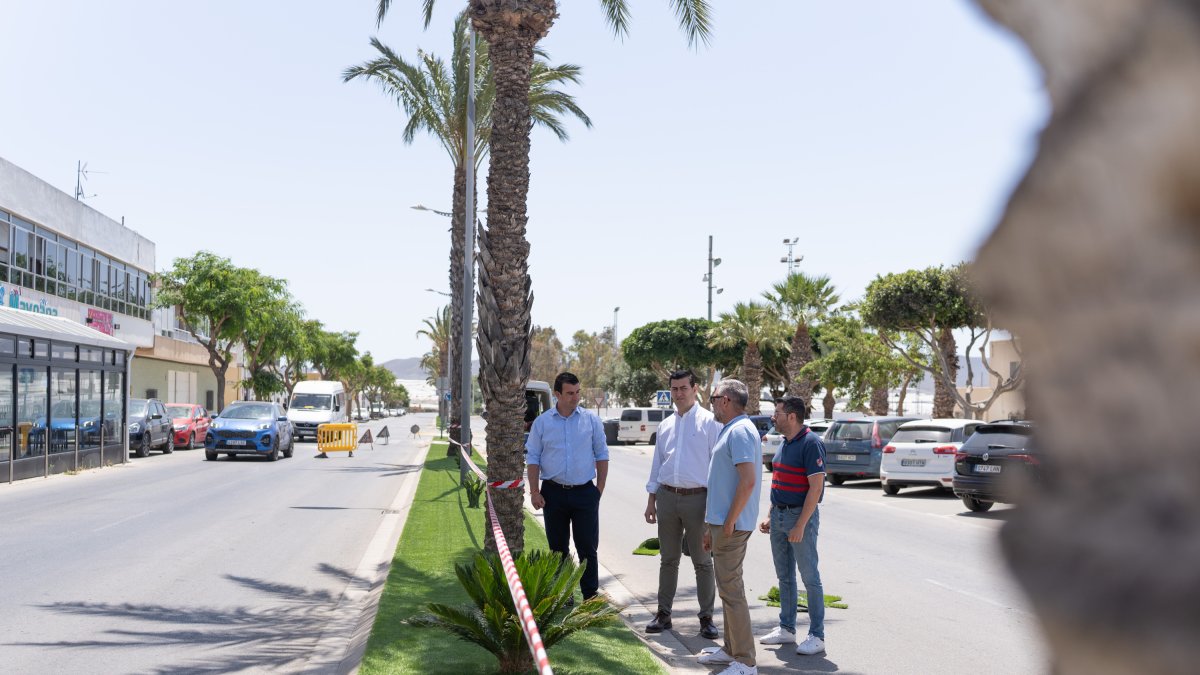 Una de las actuaciones realizadas en Campohermoso.