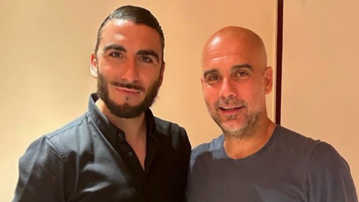 Chico Flores y Pep Guardiola compartieron vestuario en el FC Barcelona en la temporada 2007-2008.