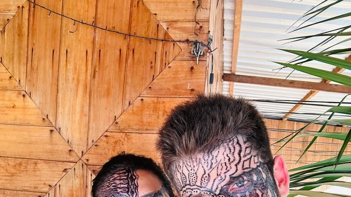 Miguel Bernardeau tatuado.