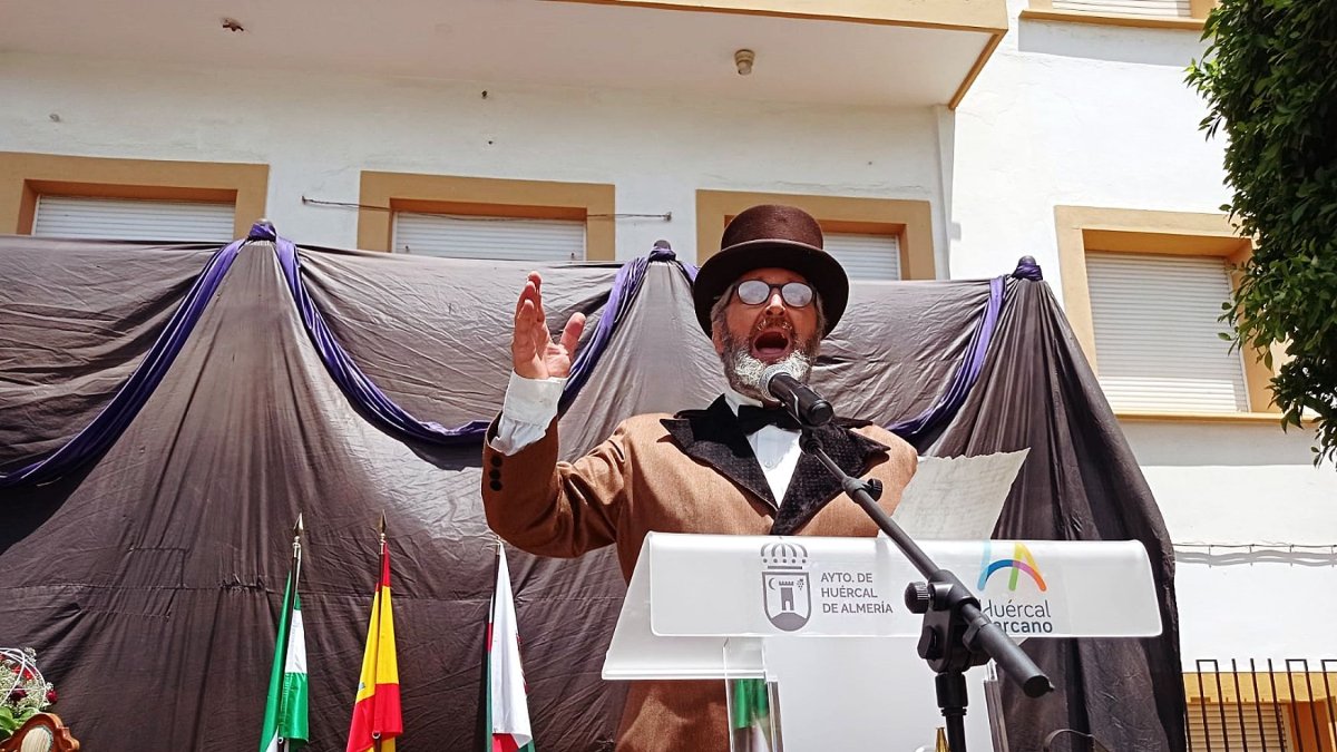 Imagen de archivo de una recreación de la independencia de Huércal de Almería.