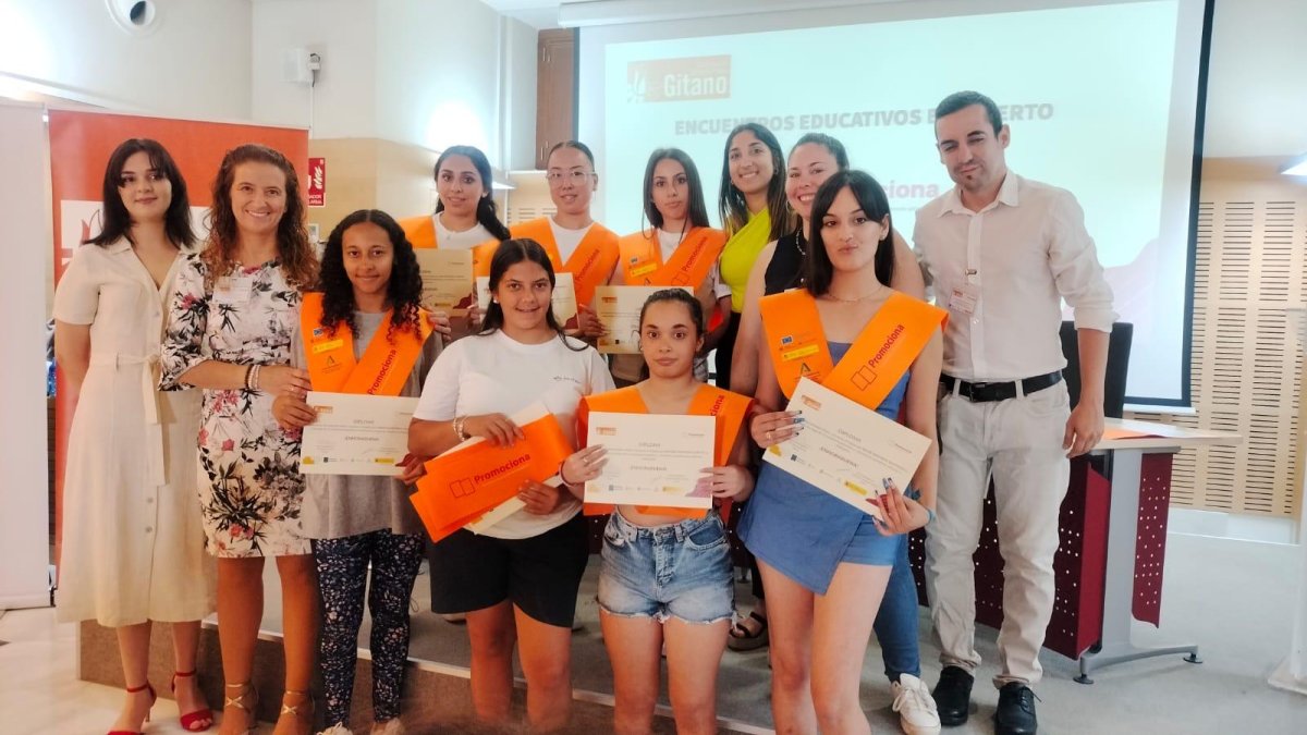 Algunos de los participantes del encuentro.