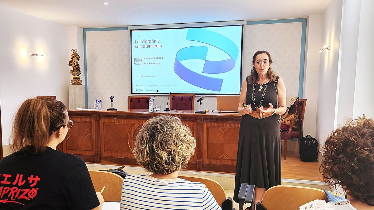 Formación en el Colegio de Farmacéuticos.