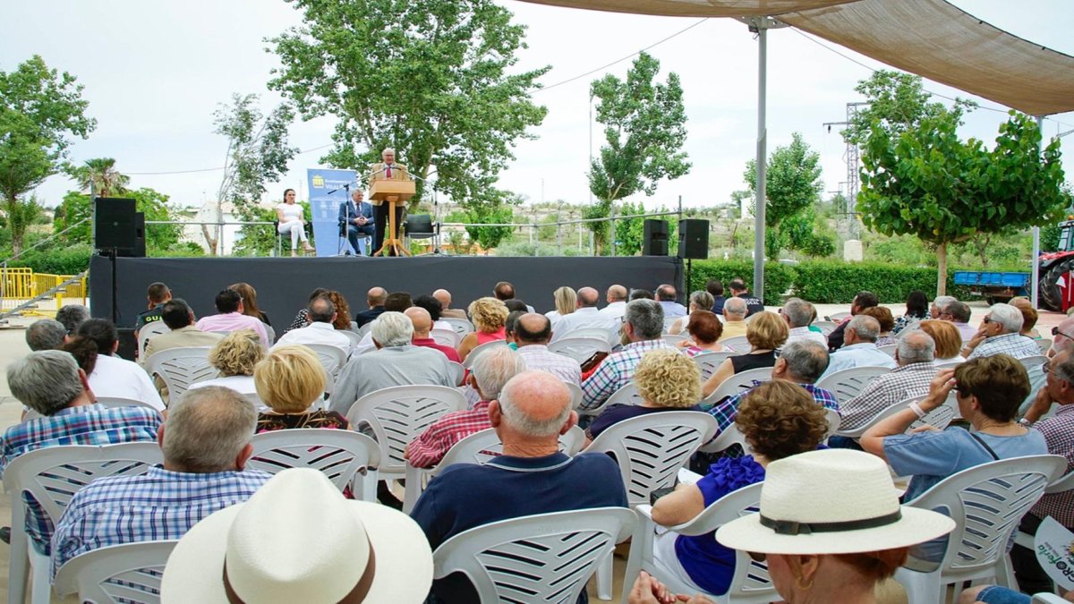 Inauguración de la I Feria Agrícola de Vélez Rubio.