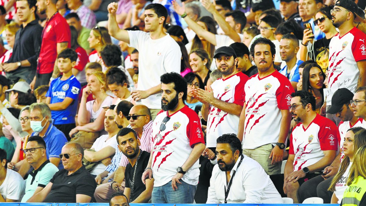 El presidente quiere vivir de nuevo partidos como el de Leganés con el Almería subiendo a Primera.