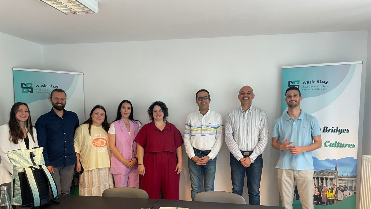 Representación purchenera en la cita de Berlín.