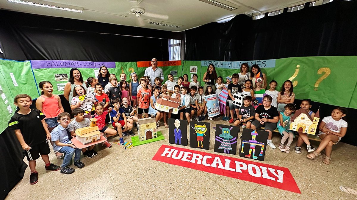'Huercalpoly', el 'Monopoly' de Huércal de Almería en el CEIP 28 de Febrero.