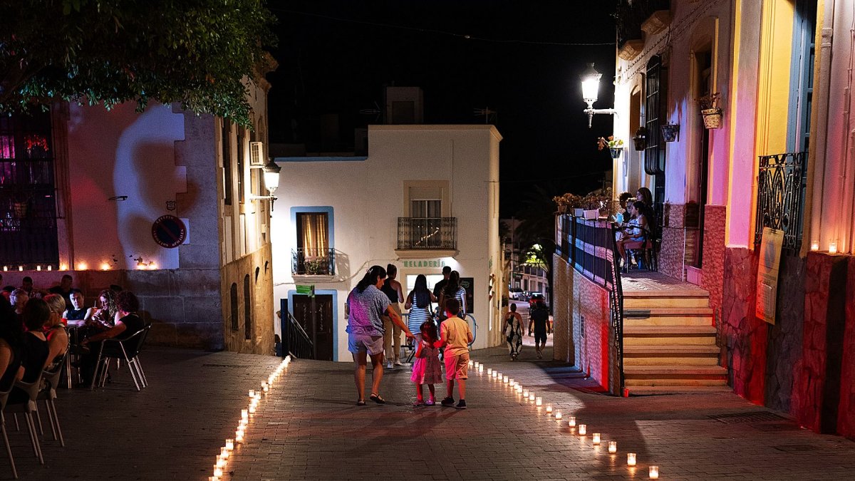 'La Noche Romántica' en Níjar en 2023.