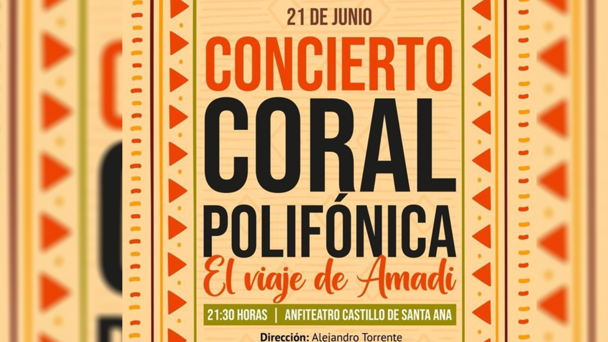 Cartel del concierto.