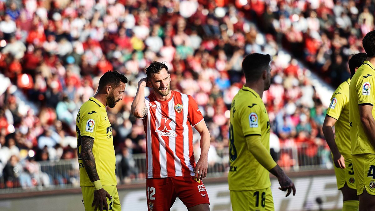 José Luis Morales en el Almería 0 Villarreal 2 de LaLiga 2022-23.