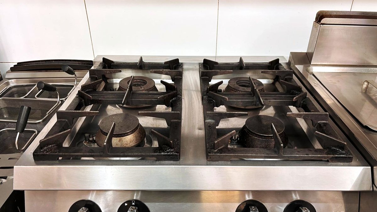 Fogones de un negocio hostelero almeriense.