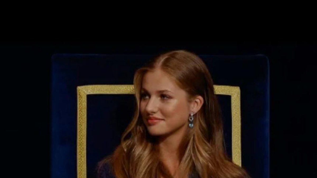 La princesa Leonor y su maquillaje natural.