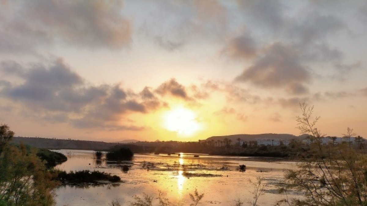 Atardecer en El Salar de los Canos. Foto: concienciaeco.com