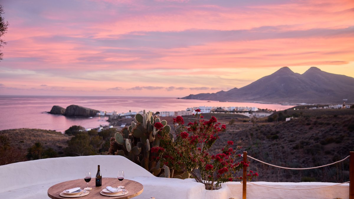 La terraza más espectacular del parque natural.