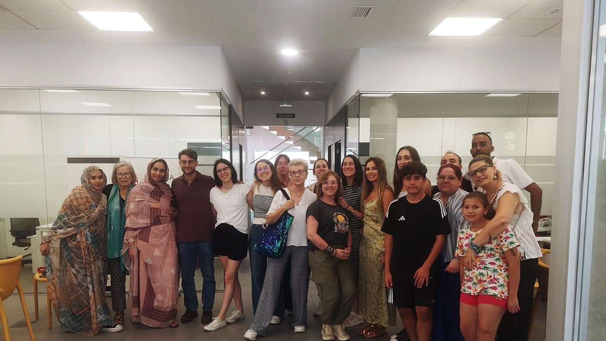 Profesionales que han atendido a los niños en el Espacio Alma.