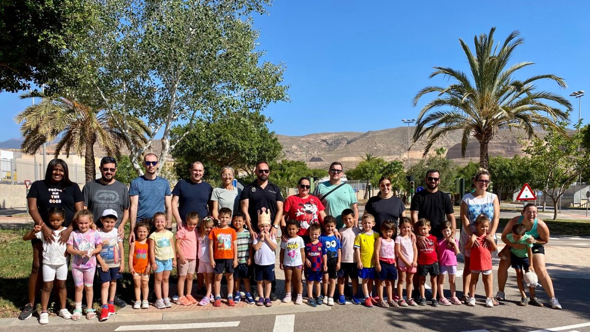 Una de las actividades relizadas en el Campus Deportivo 'Ciudad de Vícar'