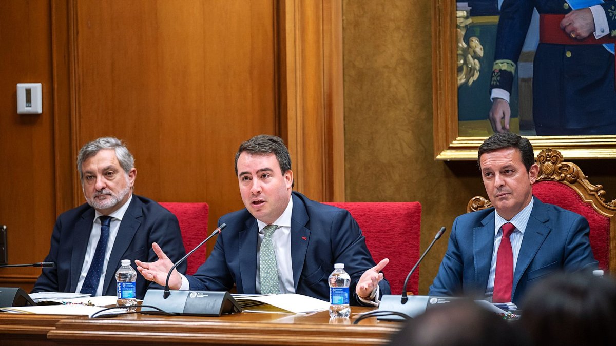 Pleno de la Diputación Provincial de este viernes.