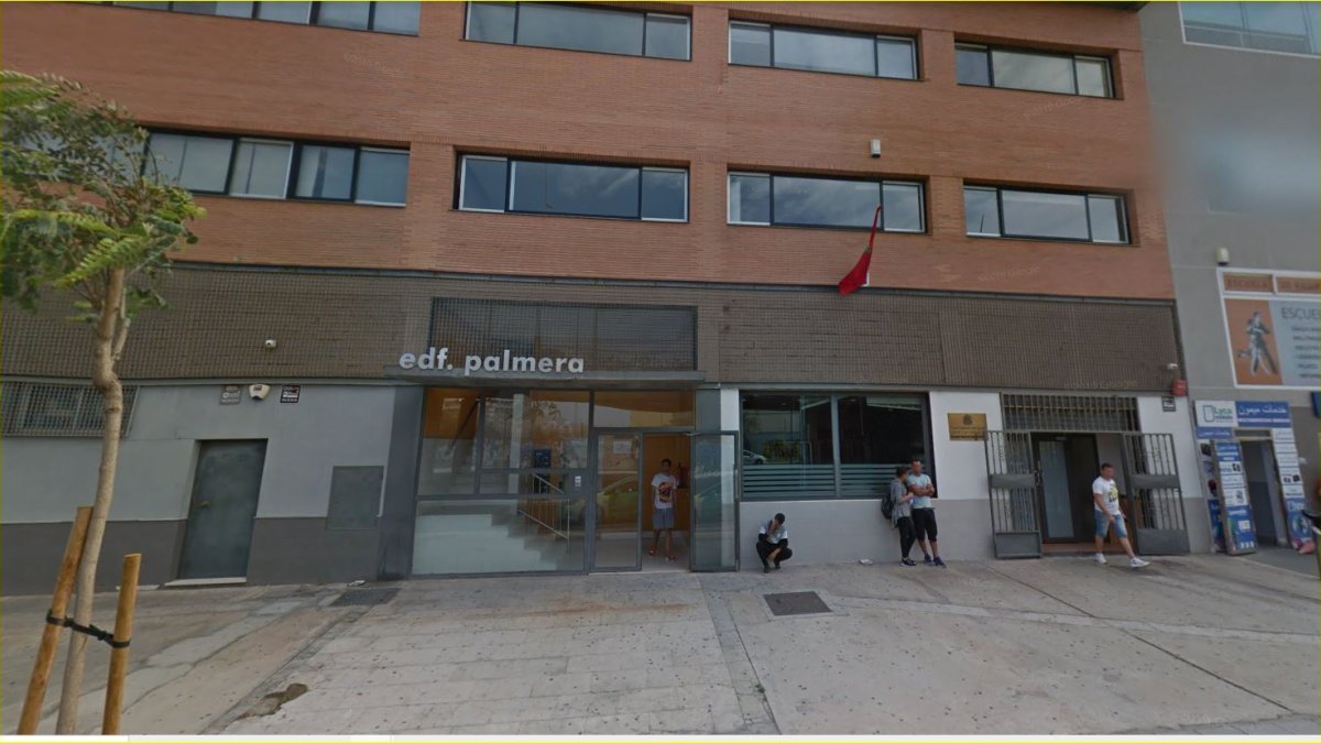 Sede del Consulado de Marruecos en Almería, en la Avenida del Mediterráneo.