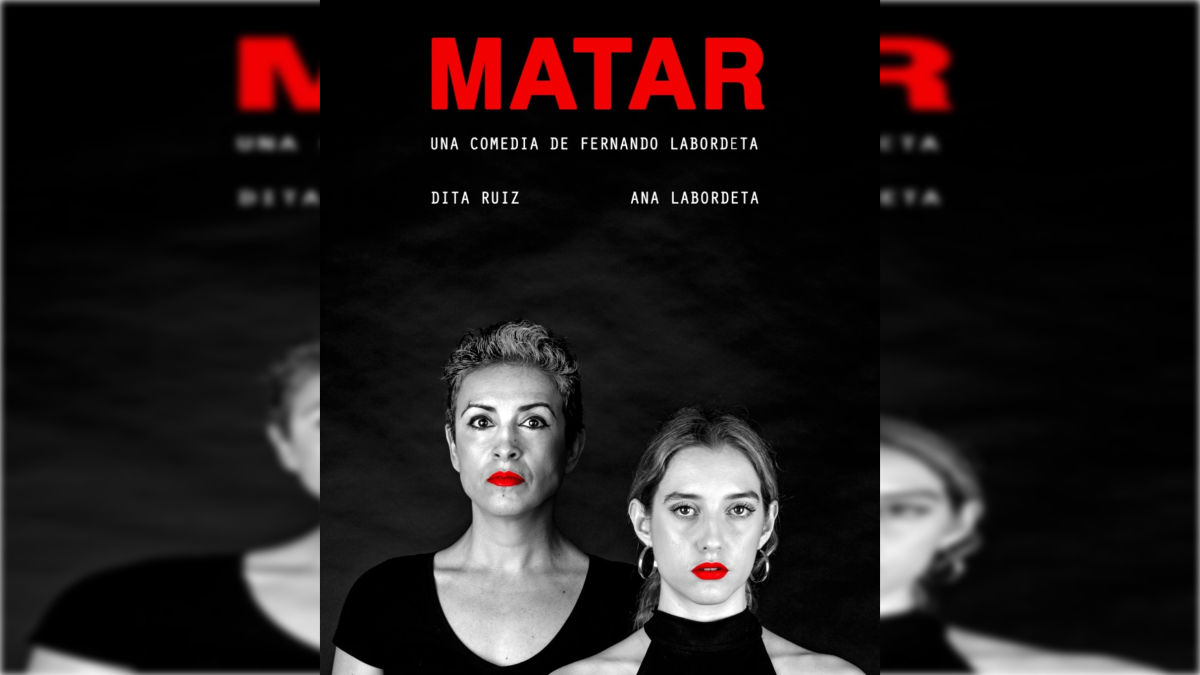 Cartel de 'Matar', la nueva obra teatral de Fernando Labordeta.