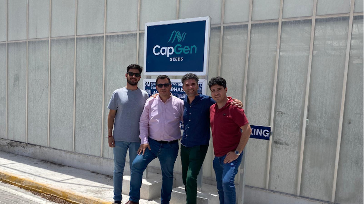 Lucas Ruíz (Europe Area Manager), Rafael Cremades (Managing Director), Bartolo Rendo (R&D Manager Italy), Antonino Fidone (Sales Manager Italy)