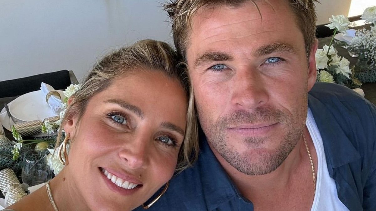 Elsa Pataky y Chris Hemsworth.