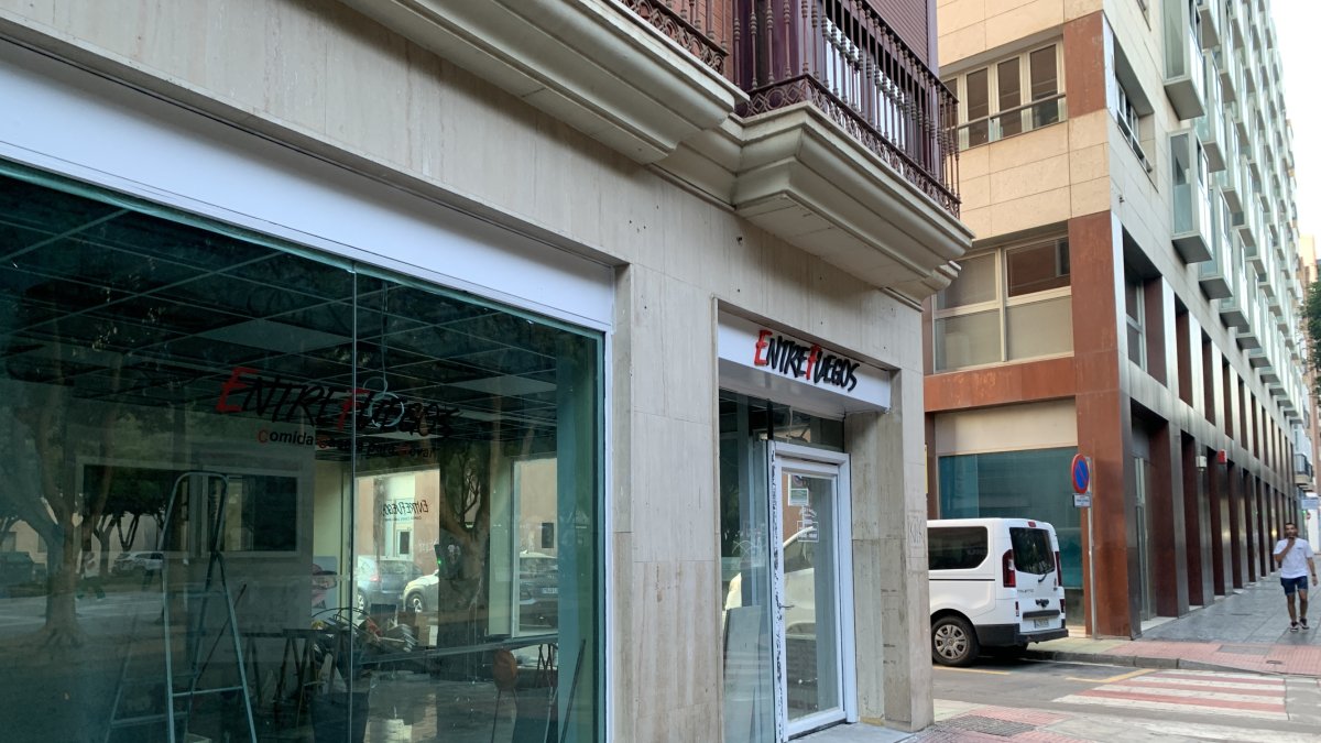 Imagen de la nueva ubicación de Entrefuegos.