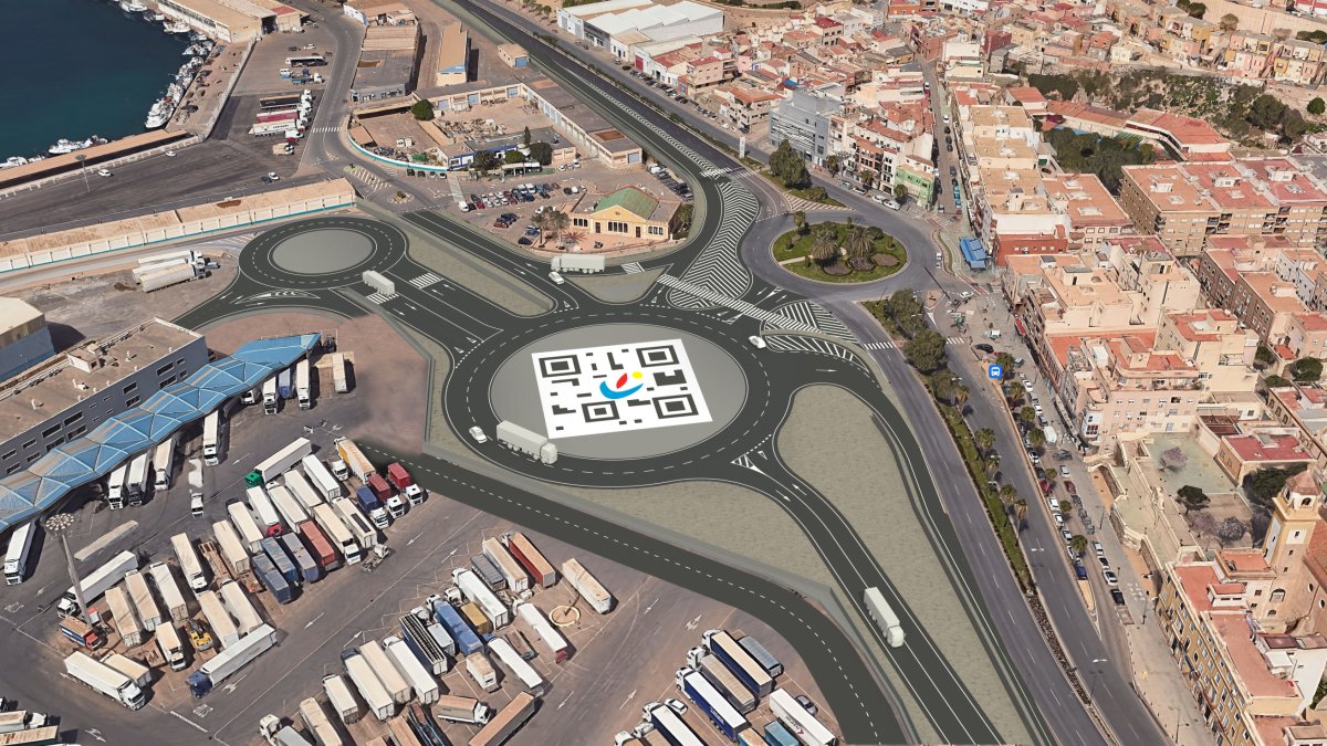 Diseño del acceso desde la N-340