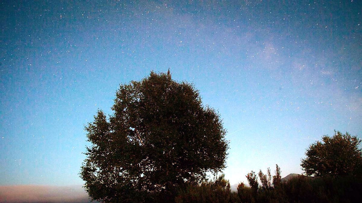 Lluvia de estrellas.