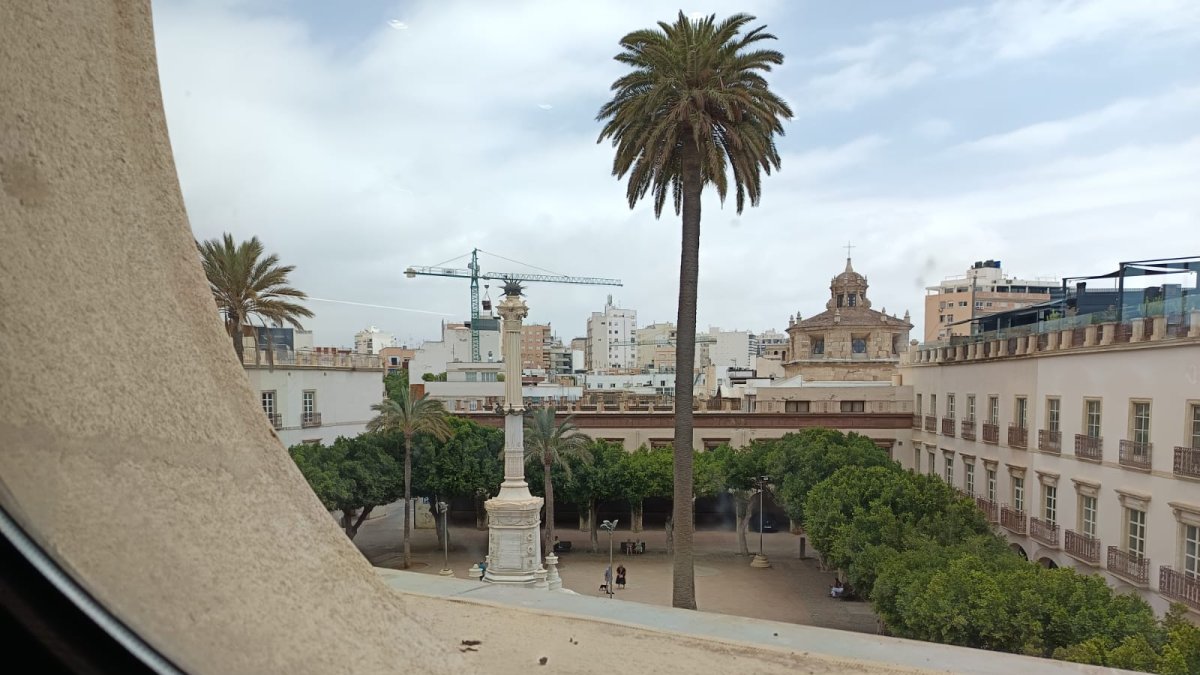 Vista del Pingurucho desde el futuro despacho de la alcaldesa