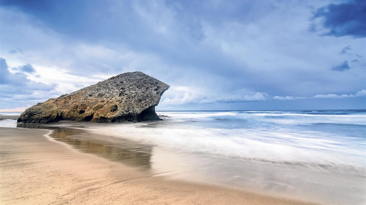 Playa en Cabo de Gata, Almería.