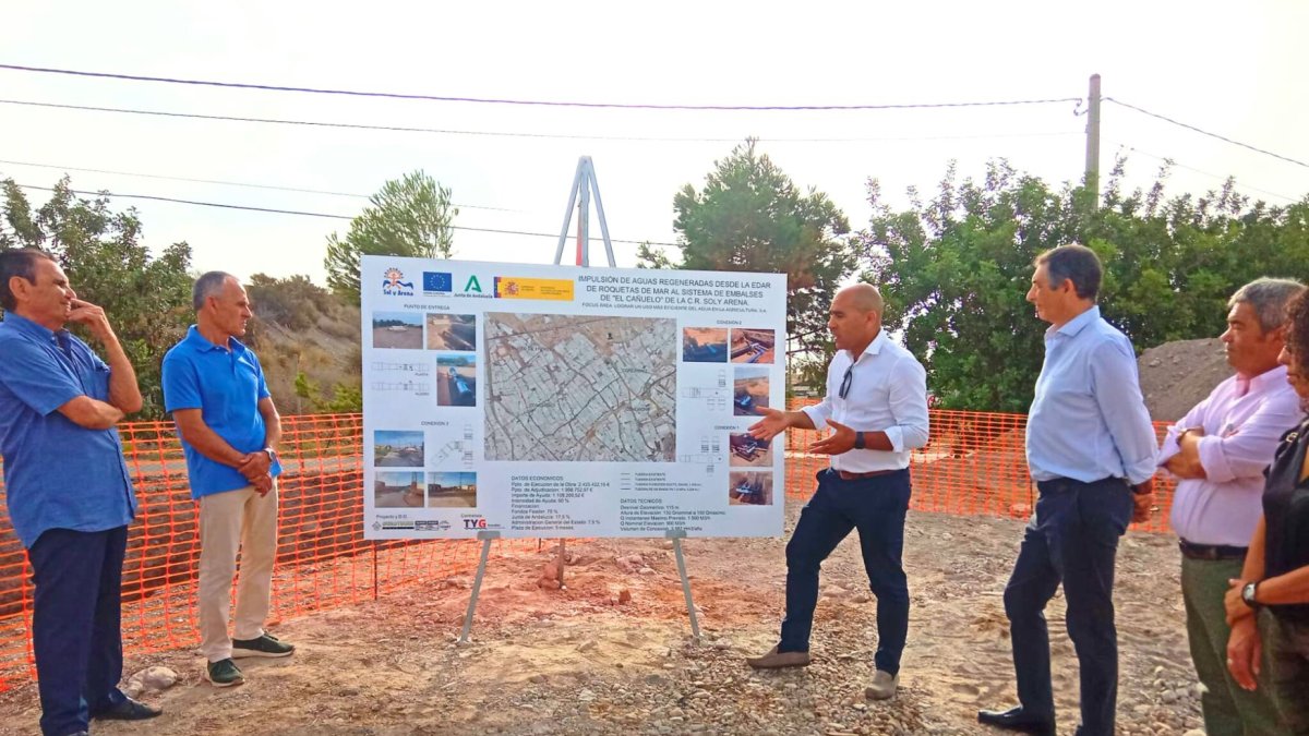 Visita de la Junta de Andalucía a Sol y Arena