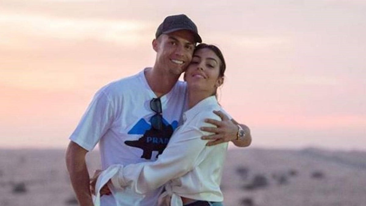 Cristiano Ronaldo y Georgina.