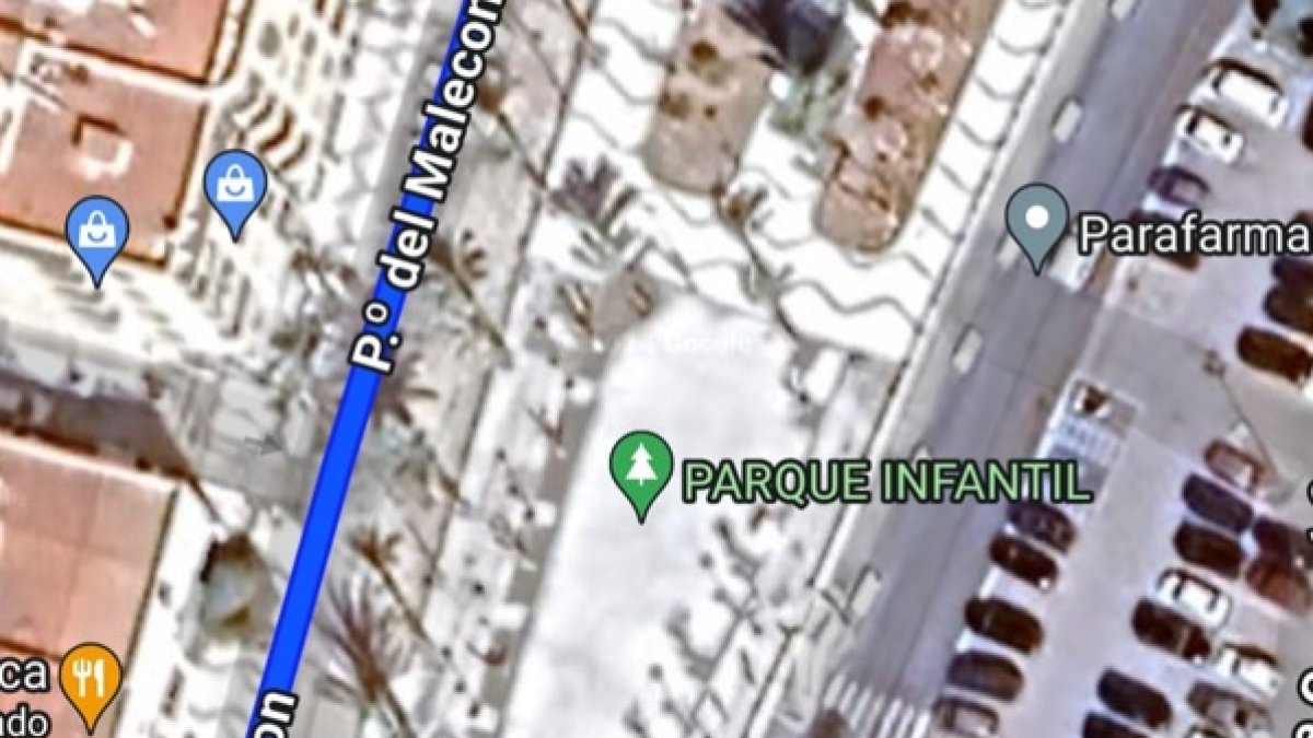Ubicación del nuevo Parque Infantil.