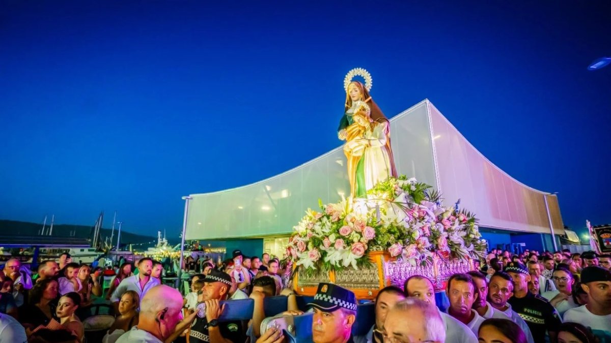 Imagen de archivo de la procesión de Santa Ana.
