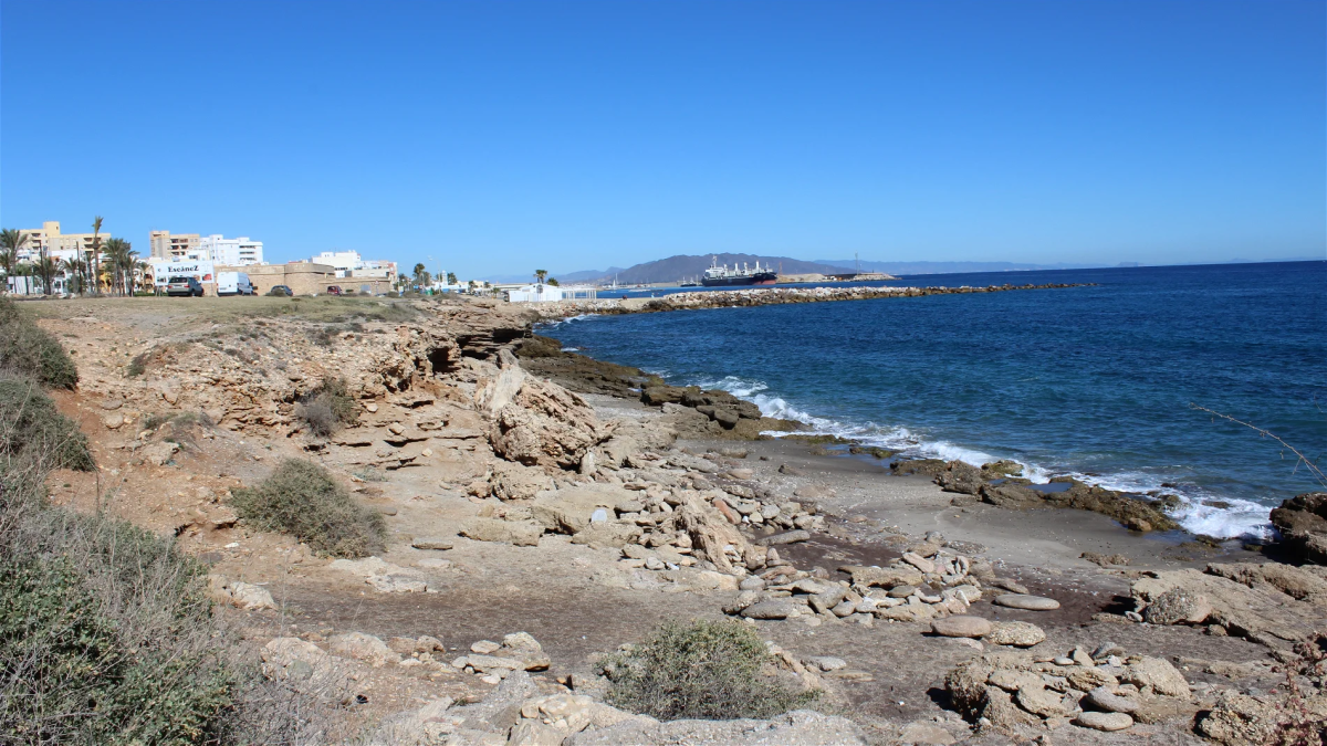 Playa de Garrucha, en Almería.