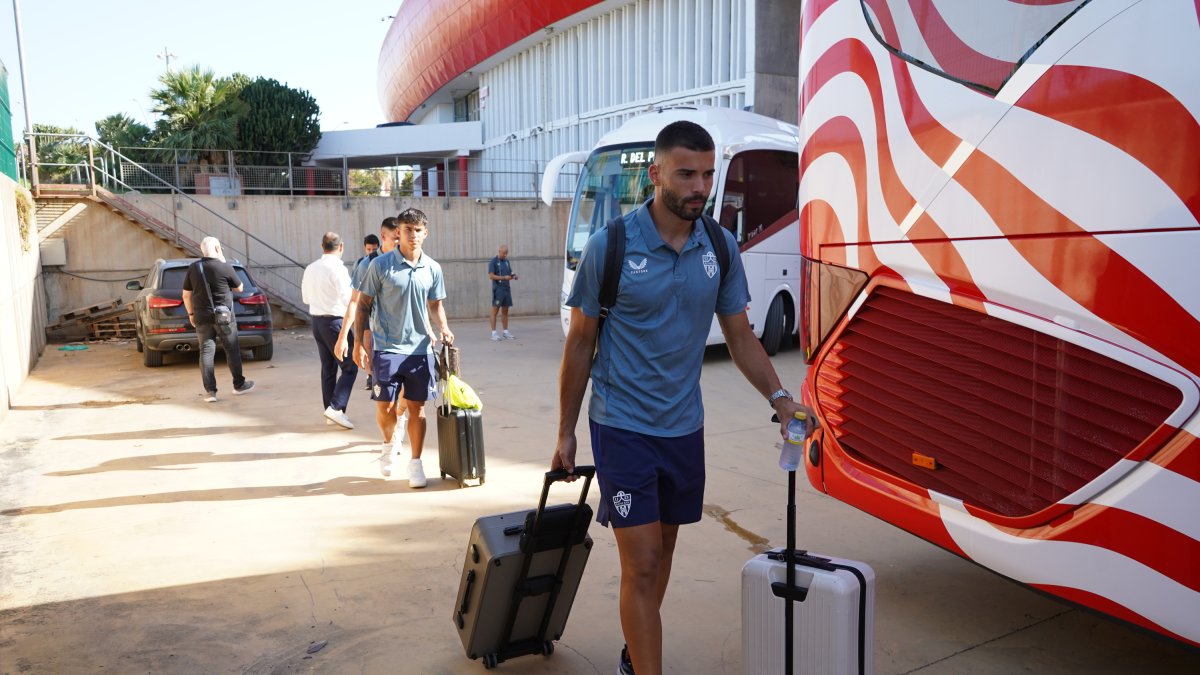 Luis Maximiano con las maletas preparadas por si llega una buena oferta.
