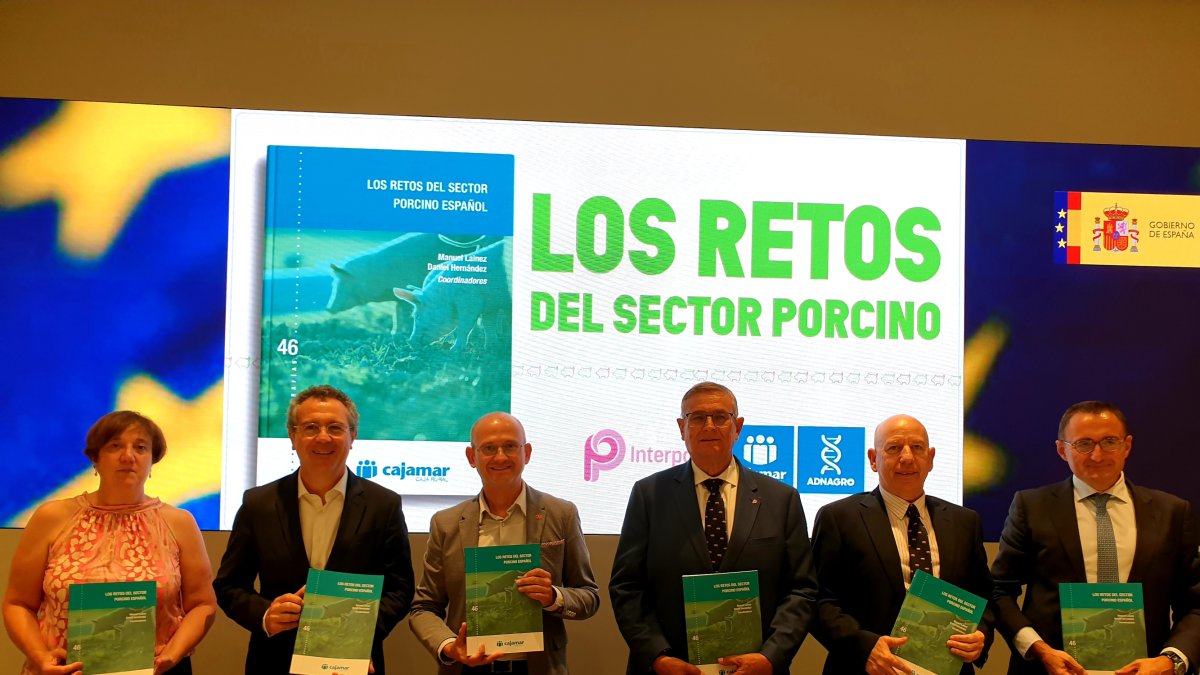 Presentación del libro ‘Los restos del sector porcino'.
