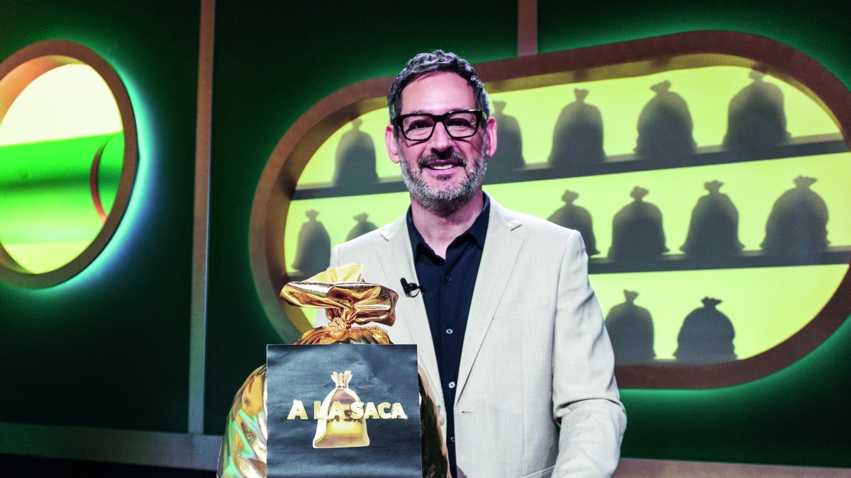 Eugeni Alemany presenta A la saca, en À Punt.