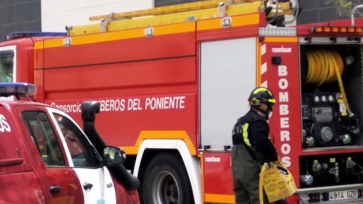 Bomberos del Poniente, en una imagen de archivo.