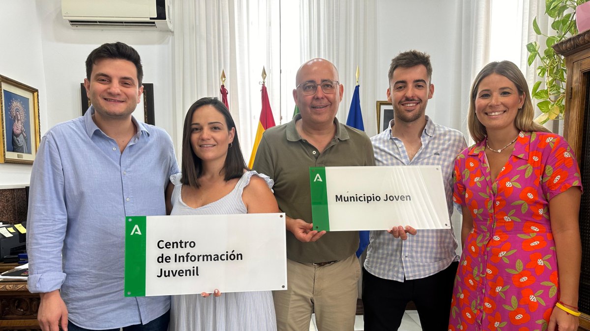 El municipio recoge el reconocimiento como Municipio Joven.