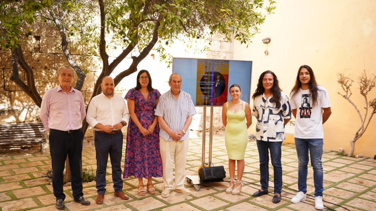 Presentación del festival de flamenco de Fondón este miércoles 31 de julio.