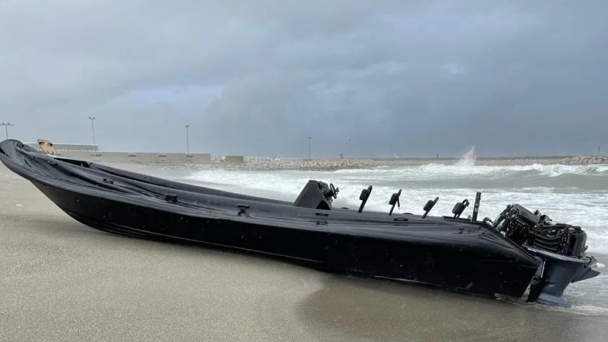 Imagen de archivo de una narcolancha.