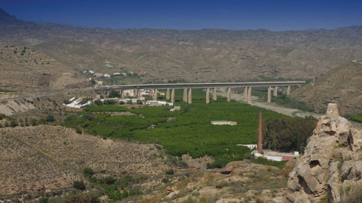 Vista panorámica de Santa Fe de Mondújar