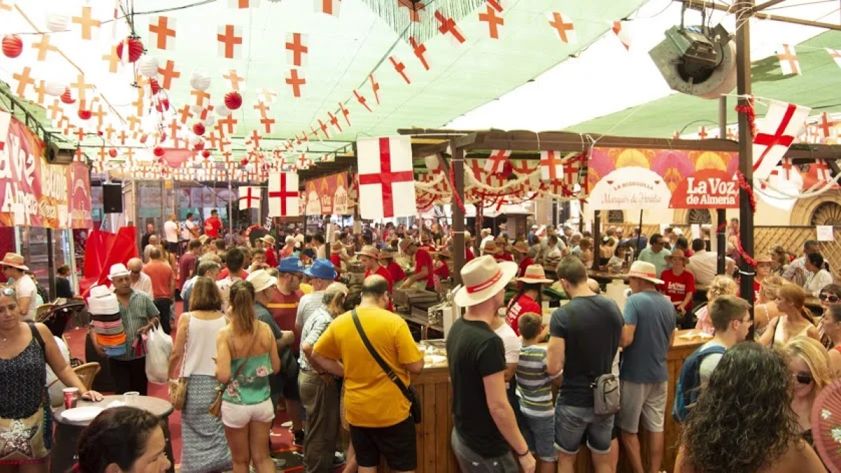 Celebración de la feria de Almería 2023.